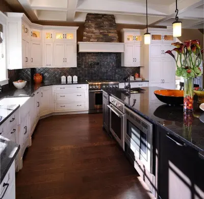 Ubatuba Granite Surfaces — Countertop Installation Services project by New Vision, Inc.