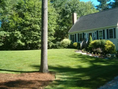 New Hampshire Lawns — Landscape Construction project by Lawn Dawg
