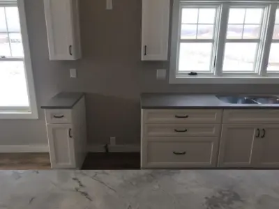 The Appearance of Natural Marble — Countertop Installation Services project by Elegant Stone Products, Inc.