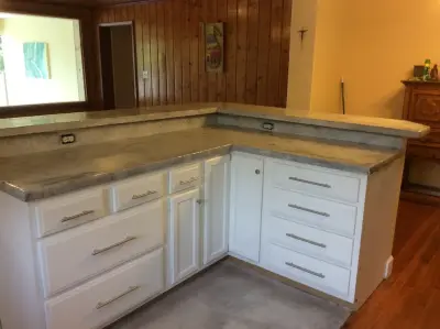 Countertop Tile Makeover — Countertop Installation Services project by ICoat Emerald Coast