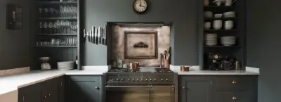 North Carolina Zinc Backsplash — Countertop Installation Services project by La Bastille