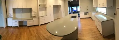 Evolutionary Kitchen — Countertop Installation Services project by Motor City Granite & Cabinets