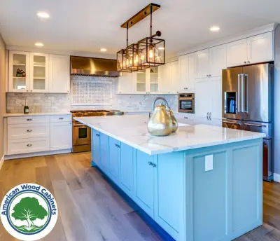Bicolor Kitchens — Countertop Installation Services project by Factory Plaza Inc