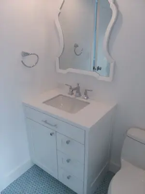 Walloon Cabin — Countertop Installation Services project by Quality Signature Tops Inc