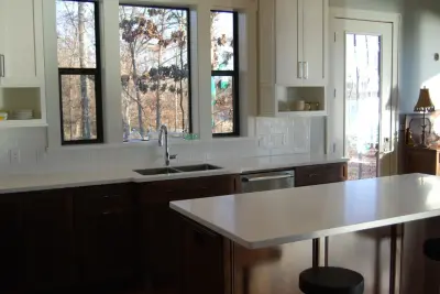 White Solid Surface Project — Countertop Installation Services project by Sheppard's Countertops