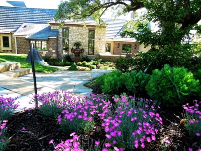 Beautiful landscape with Waterscape by Lanoha Nurseries
