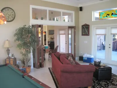 Expanded Living Space - Entertainment Room — Home Renovation & Remodeling Services project by BER-SHEL Inc., STORM-PRUF