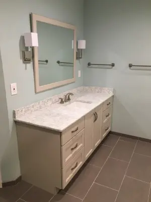 Spacious Shower — Home Renovation & Remodeling Services project by Bailey Home Services LLC