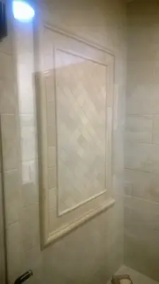Rose Luxury Bathroom — Home Renovation & Remodeling Services project by Darrel Bullough