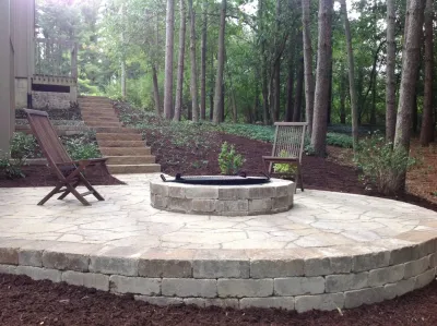 “Cozy Hideaway” — Landscape Construction project by Lawncare By Walter, Inc. in Rockford