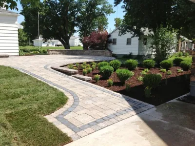 “Small Town Retreat” — Landscape Construction project by Lawncare By Walter, Inc.
