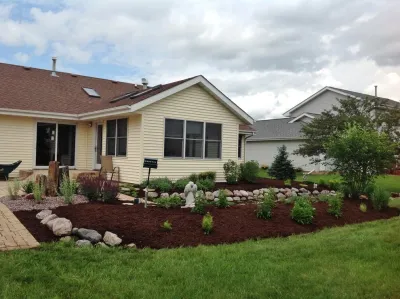 “Nature Painted Memories” — Landscape Construction project by Lawncare By Walter, Inc.