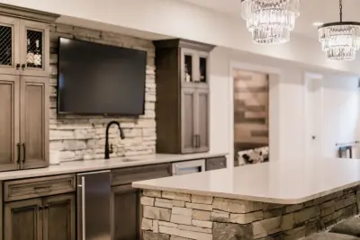 Charming Basement Renovation — Home Renovation & Remodeling Services project by TJH Construction Company, LLC