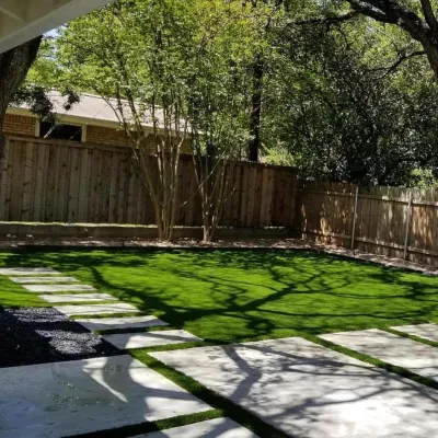 Residential Landscape Designs using Artificial Grass by LawnPop Artificial Turf