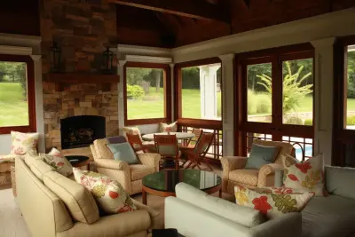 Charming Outdoor Enclosure — Home Renovation & Remodeling Services project by Stonehenge Construction LLC