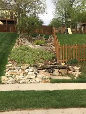 Landscaping — Landscape Construction project by LDK Lawn Services
