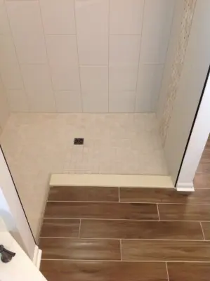 Shower Installation - Bathroom Renovation — Home Renovation & Remodeling Services project by BER-SHEL Inc., STORM-PRUF