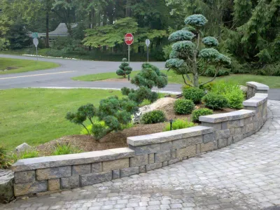 Lee's Oriental Landscape Art - Retaining Wall Construction in Silver Spring, MD