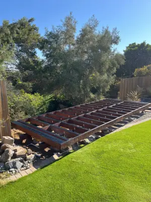 San Diego | Contemporary Backyard Deck Renovation — Home Renovation & Remodeling Services project by Apex Ridge Construction