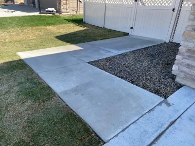 Concrete Flatwork — Landscape Construction project by Legends Landscaping Inc. -Boise, ID
