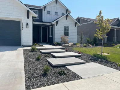 Nampa ID -B1 — Landscape Construction project by Legends Landscaping Inc. -Boise, ID in Nampa