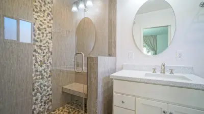 Santa Clara Restroom — Home Renovation & Remodeling Services project by Modern Builders Co LLC