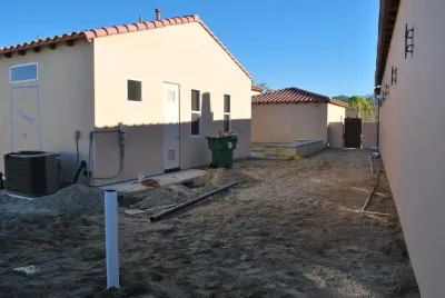 Residential Outdoor Living Area 2016 (In Progress) — Landscape Construction project by Leon's Landscaping & Tree Service Inc