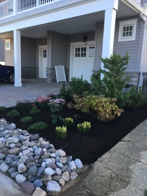 Bradley Beach Home — Landscape Construction project by Lewis Natural Landscapes