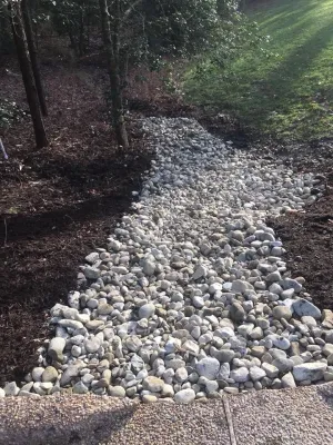 Hardscaping — Landscape Construction project by LG Scott Landscaping & Tree Service in Richmond