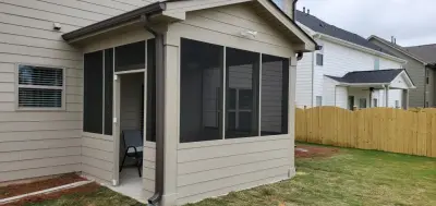Porch with Screens — Home Renovation & Remodeling Services project by Cor Construction