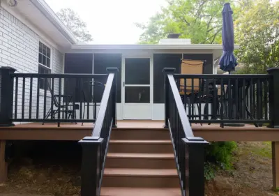 Outdoor Living Space and Storage Shed — Home Renovation & Remodeling Services project by Achievers Home Improvements