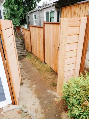 Fence and Gate Construction — Home Renovation & Remodeling Services project by Green Line Construction LLC