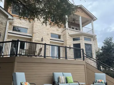 Senna Hills Azek Deck and Railing Renovation — Home Renovation & Remodeling Services project by Capitol City Wood Works LLC