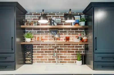 Shawnee Delight - basement makeover designed for gatherings and family fun — Home Renovation & Remodeling Services project by Martanne Construction