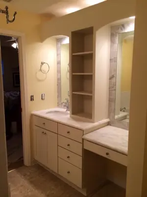 Shawnee Bathroom Renovation — Home Renovation & Remodeling Services project by Durham Custom Homes, LLC