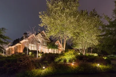 Acworth Landscape Lighting 2017 - 3 — Landscape Construction project by Lights Over Atlanta in Acworth