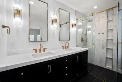 Sherman Oaks Restroom — Home Renovation & Remodeling Services project by Built To Perfection Inc.
