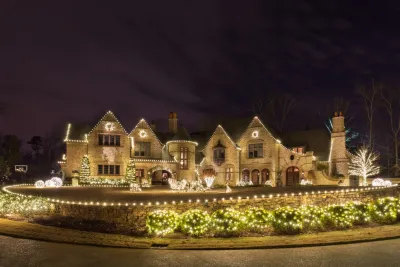 Sope Creek Christmas - 2017 by Lights Over Atlanta
