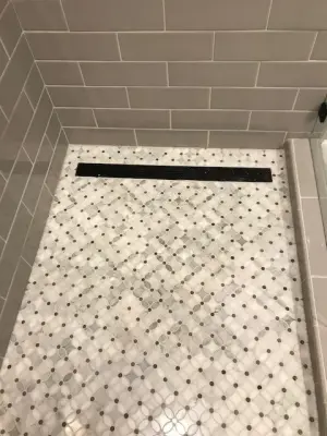 Lapped Wood Bathroom — Home Renovation & Remodeling Services project by Renata Renovations LLC