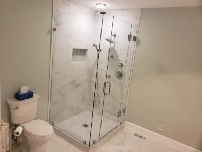 Shower Door Setups — Home Renovation & Remodeling Services project by Maison Construction And Renovations