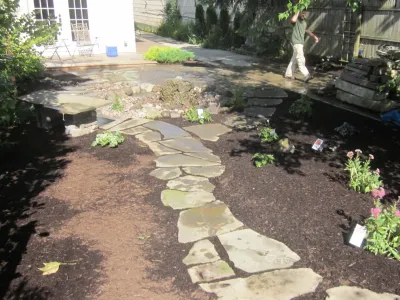 Lincoln Park Nursery - Sidewalk & Pathway Installation in Amherst, MA