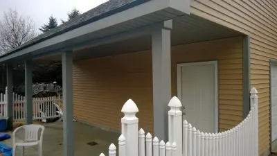 Porch Renovation and Siding Upgrade — Home Renovation & Remodeling Services project by Signature Home Improvements