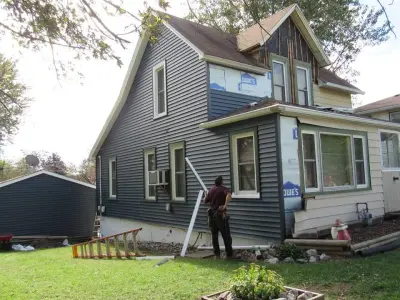 Siding Project — Home Renovation & Remodeling Services project by Hoosier Design & Contracting
