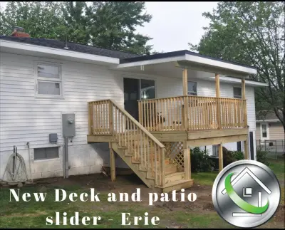 Erie Siding, Windows, and Deck Project — Home Renovation & Remodeling Services project by DBC Remodeling & Construction LLC