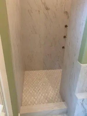 Sims Restroom Renovation — Home Renovation & Remodeling Services project by Hendricks Construction Co., Inc.