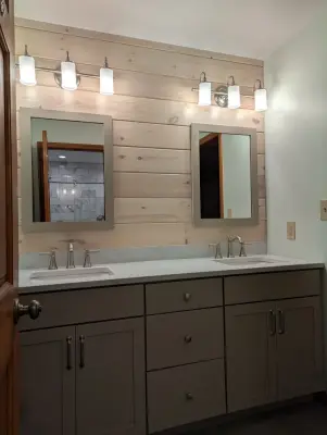 Slatington Primary Bathroom and Laundry — Home Renovation & Remodeling Services project by Huber Dave Custom Remodeler