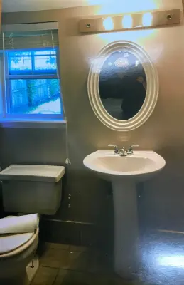 Compact Bathroom Renovation — Home Renovation & Remodeling Services project by Applegate Enterprises