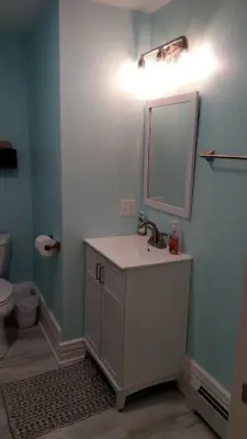 Compact Bathroom Renovations — Home Renovation & Remodeling Services project by Big Finn Construction