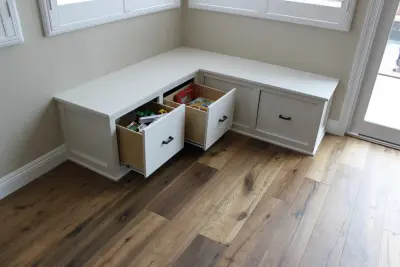 Smith Nook Bench — Home Renovation & Remodeling Services project by RK Design And Build