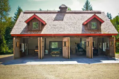 Snake River Getaway — Home Renovation & Remodeling Services project by With The Grain, LLC.